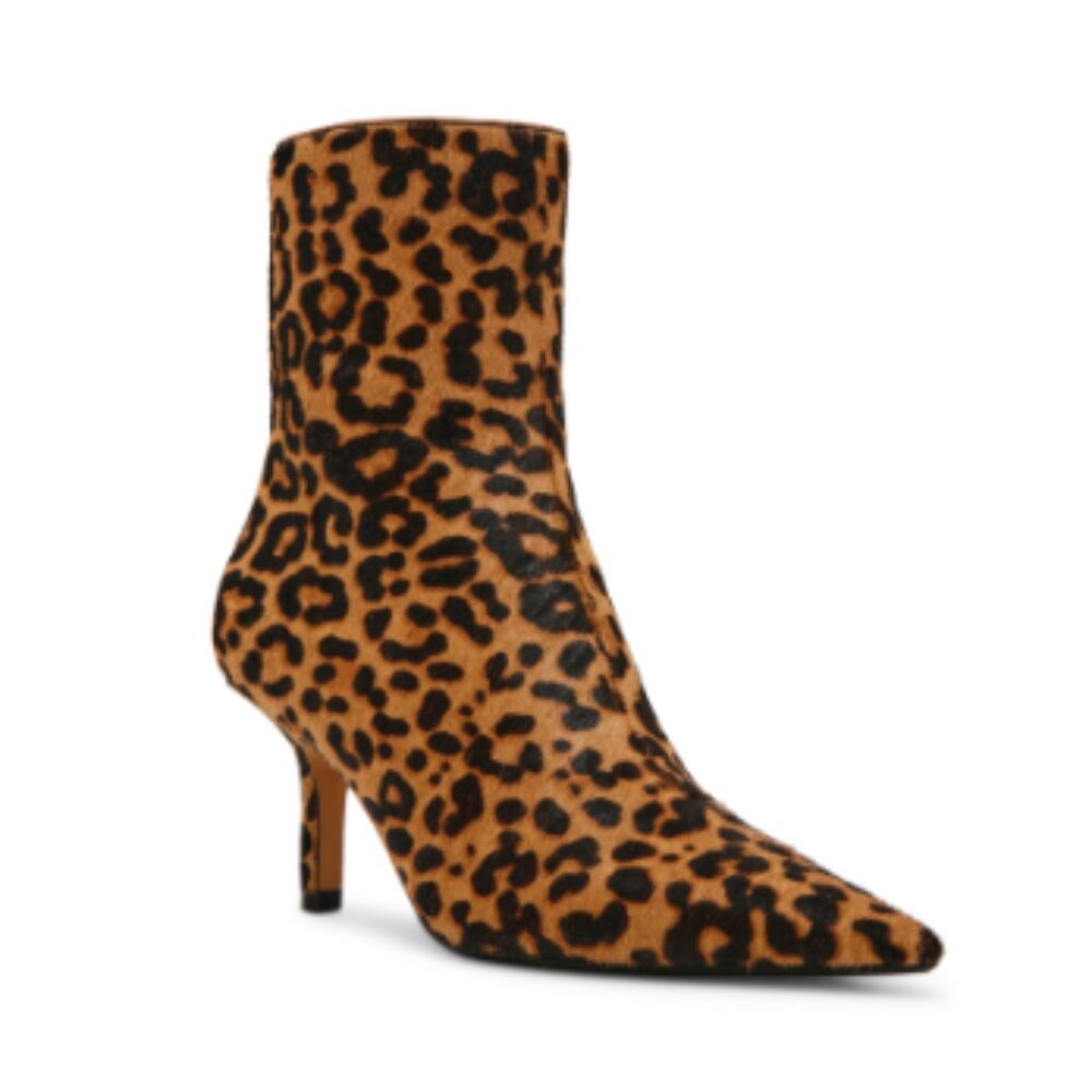 Steve Madden Alston Pointed Toe Genuine Calf Hair Bootie NWT